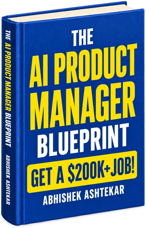 The AI Product Manager Blueprint cover