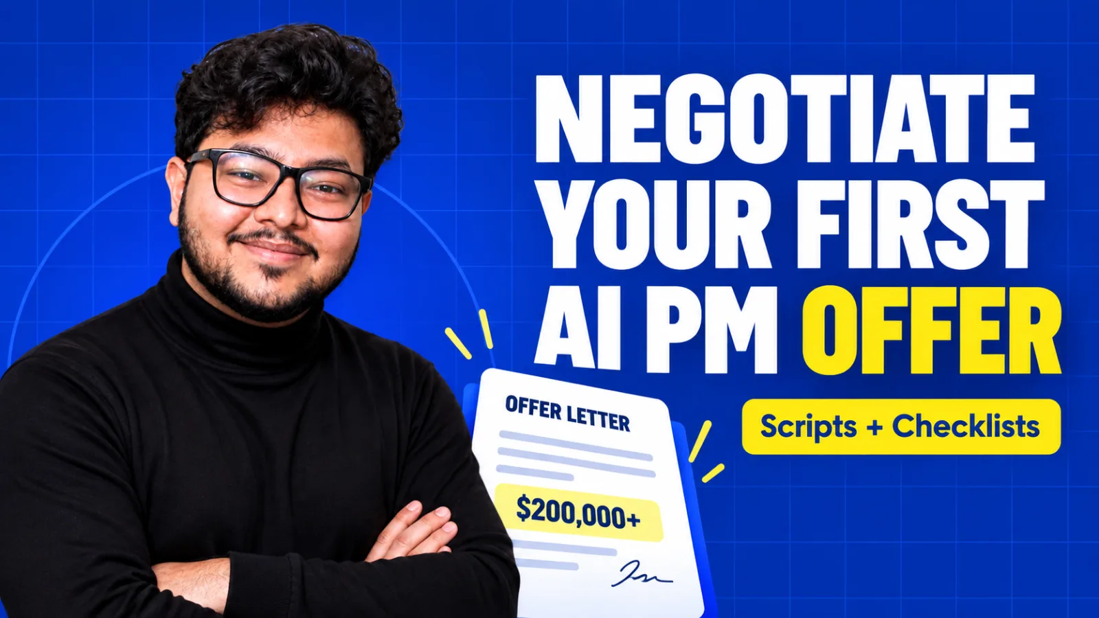 How to negotiate your first AI Product Manager offer: scripts, checklists, and a list of what to ask for